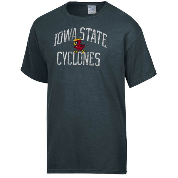 Comfort Wash Pennant Cy Smoke Gray Short Sleeve T-Shirt